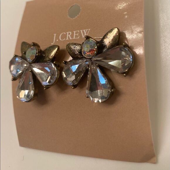 J. Crew Crystal Angel Earrings - Picture 2 of 3